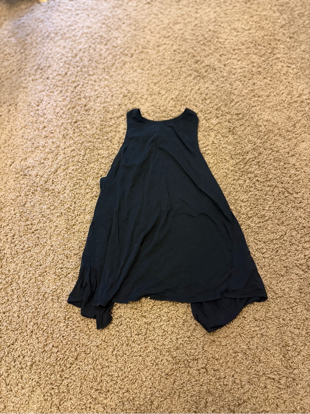 lululemon athletica Black Open Back Tank